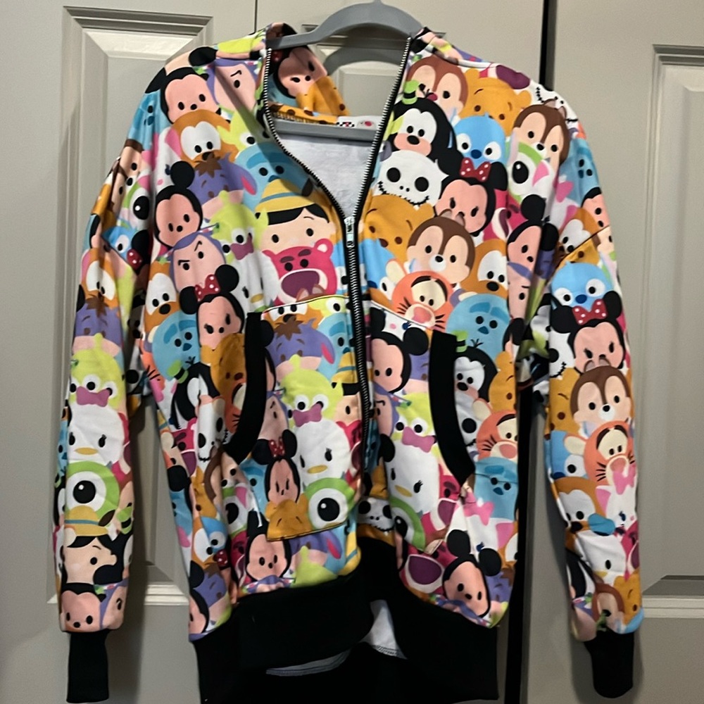 Disney ASIA EXCLUSIVE Tsum Tsum Hoodie Jacket Mickey Mouse Pluto Goofy Stitch